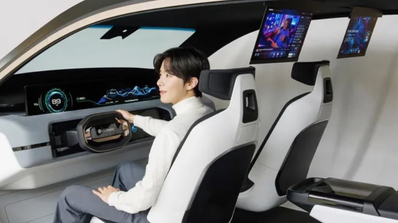 صفحه نمایش LG خودرو