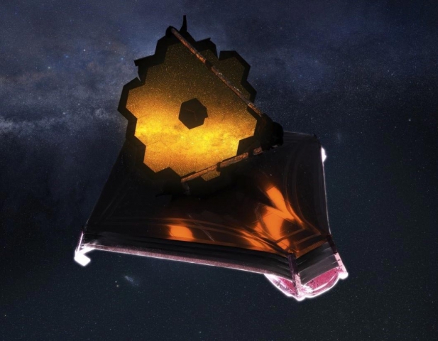 James Webb Space Telescope in Space Artists Conception