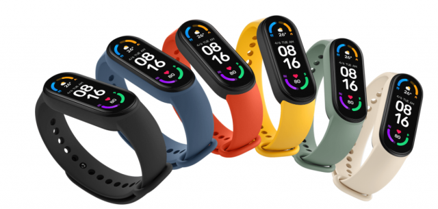 Mi Band 6 different color