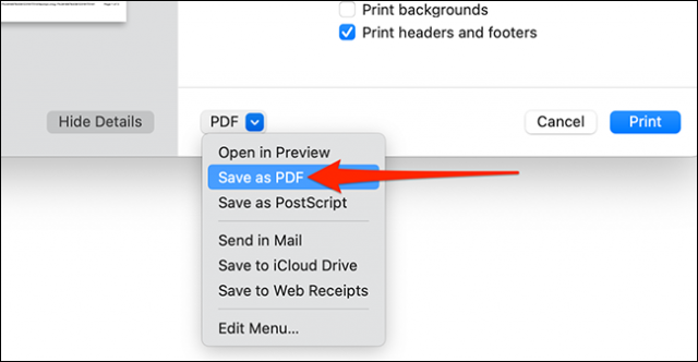 save as pdf safari6