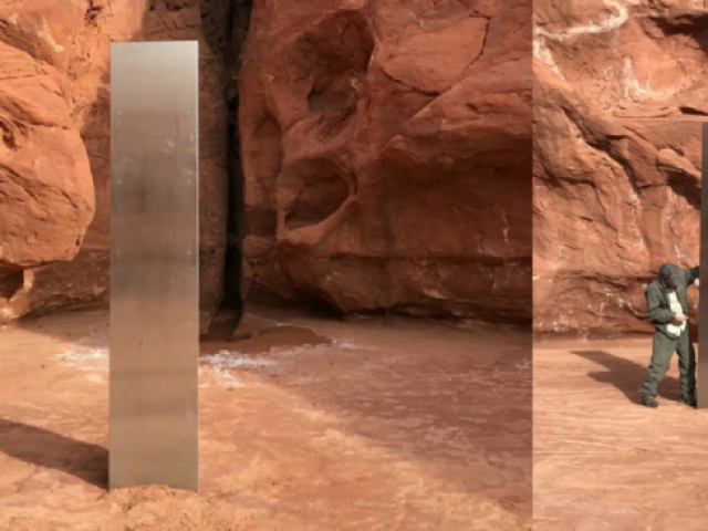A Mysterious Metal Monolith Was Found In Utah and I Blame The Aliens