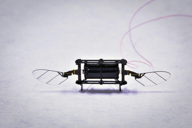 Aerial Hovering Microrobot scaled