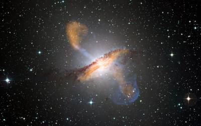 کشف یک کهکشان رادویی غول پیکر