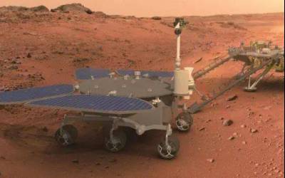 راهپیمایی 509 متری ژورونگ بر روی مریخ(ویدیو)