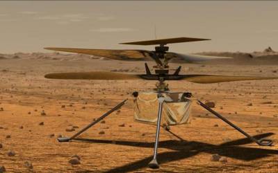 ماموریت پنجم هلی کوپتر مریخی " نبوغ " موفقیت آمیز بود