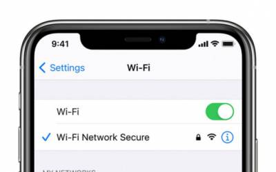 غیر فعال شدن Wi-Fi بر روی iPhone با اتصال به یک نام خاص