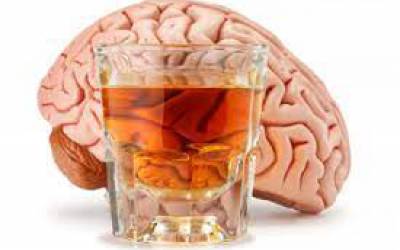 مصرف الکل باعث پیری مغز میشود. 