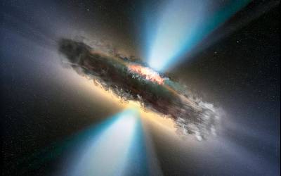 کشف یک فراکهکشان بزرگ که پشت کهکشان راه شیری مخفی شده بود!