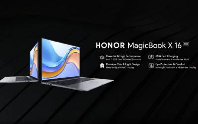 قیمت و مشخصات فنی لپ تاپ آنر MagicBook X16 مدل 2024
