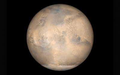 مریخ در 29 ژانویه(9 بهمن) بسیار نزدیک به ماه می شود