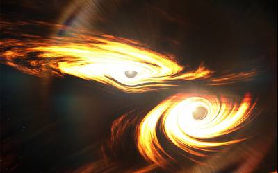 دانشمندان برای اولین بار ادغام سیاهچاله را تایید کردند